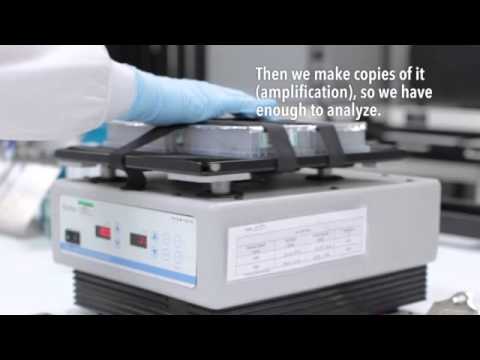 23andMe DNA Processing Lab Video